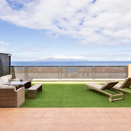 別荘 Propiedad Nueva Con Piscina, Seguridad Privada Y Vista Al Oceano En Tenerife - Es-279-9