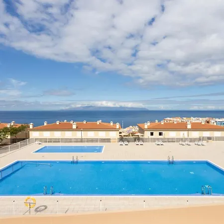 Semesterbostad Propiedad Nueva Con Piscina, Seguridad Privada Y Vista Al Oceano En Tenerife - Es-279-9 *