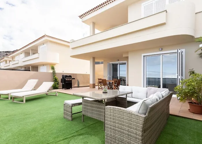 Semesterbostad Propiedad Nueva Con Piscina, Seguridad Privada Y Vista Al Oceano En Tenerife - Es-279-9 Puerto de Santiago (Tenerife)